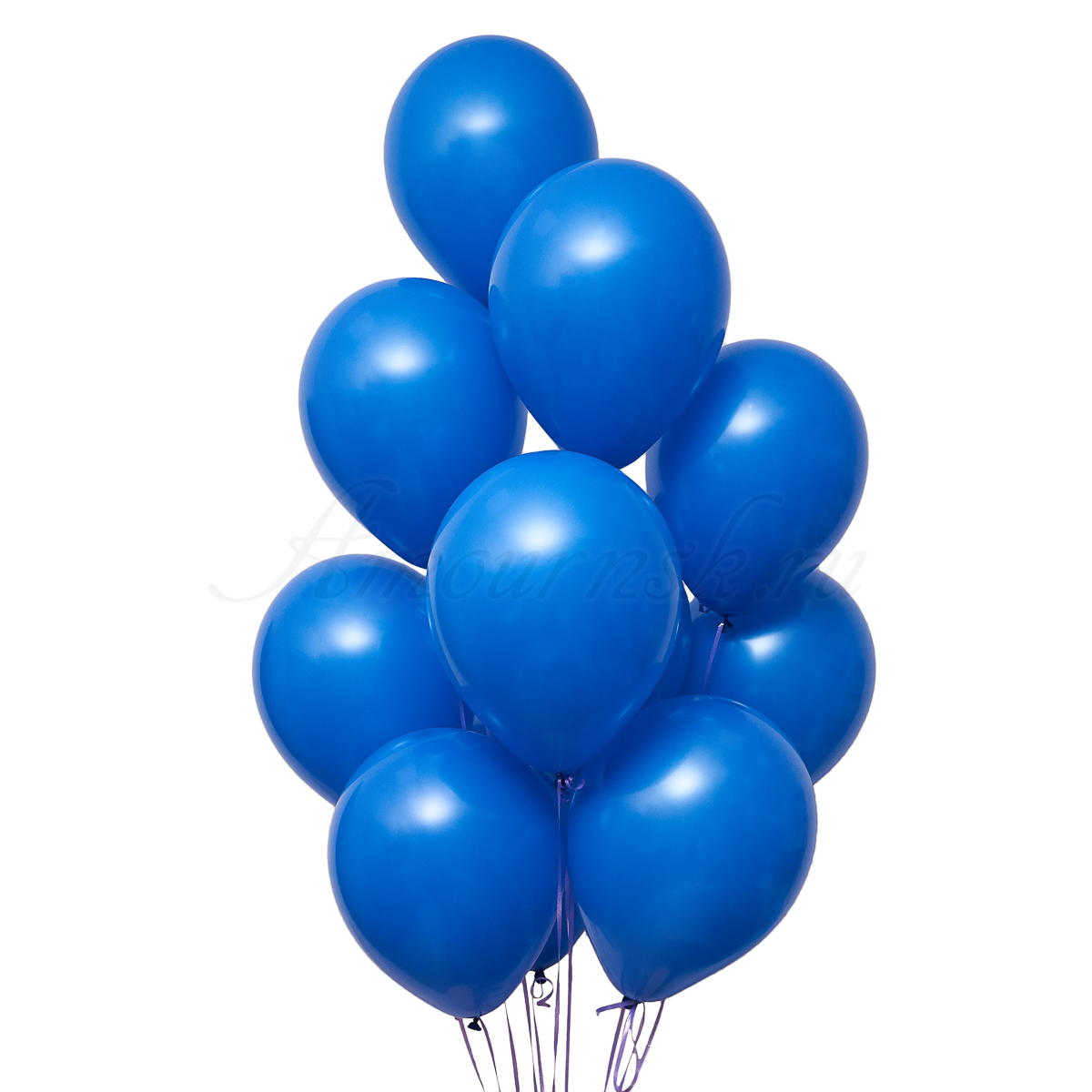 Фото букета Воздушные шары синие