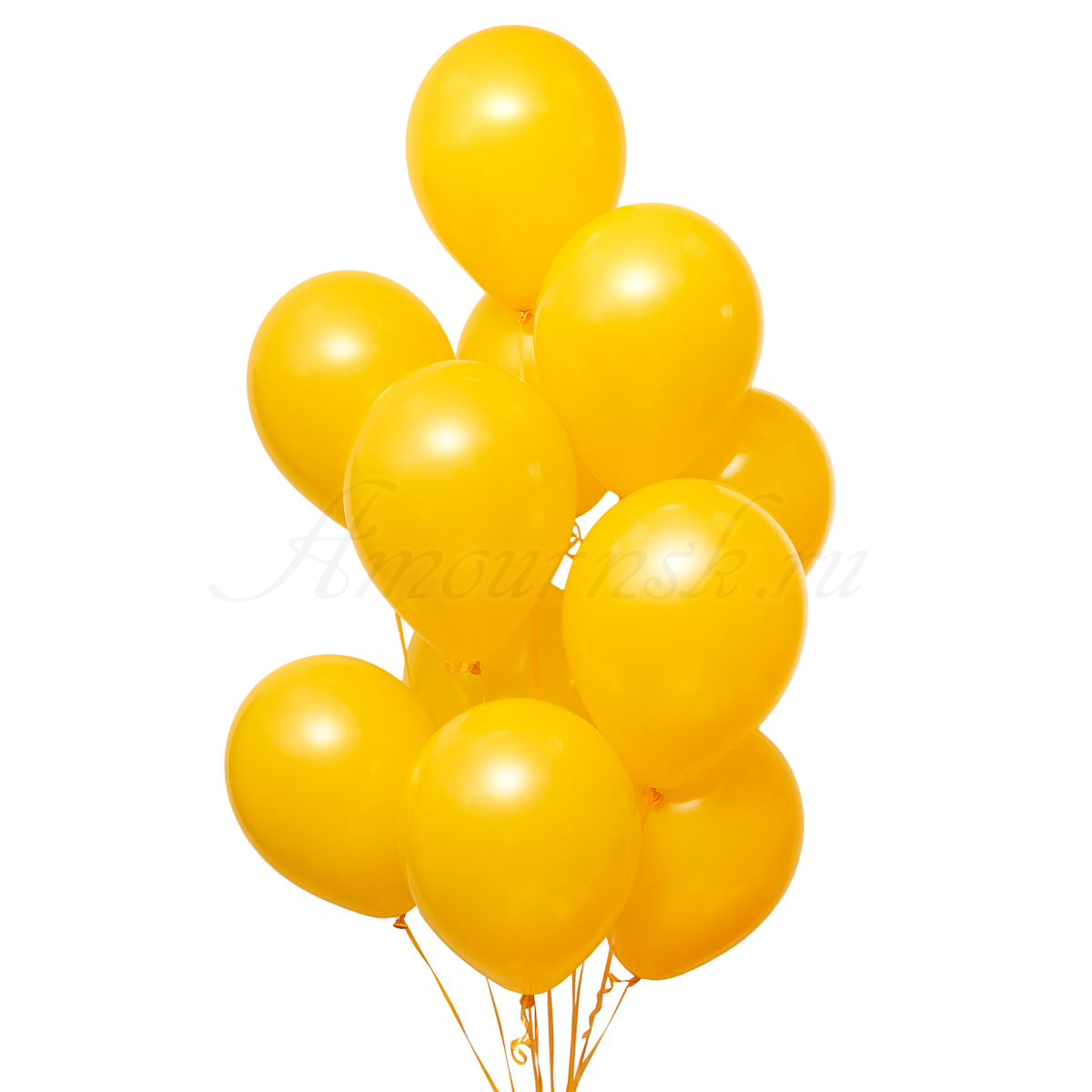 Фото букета Воздушные шары желтые