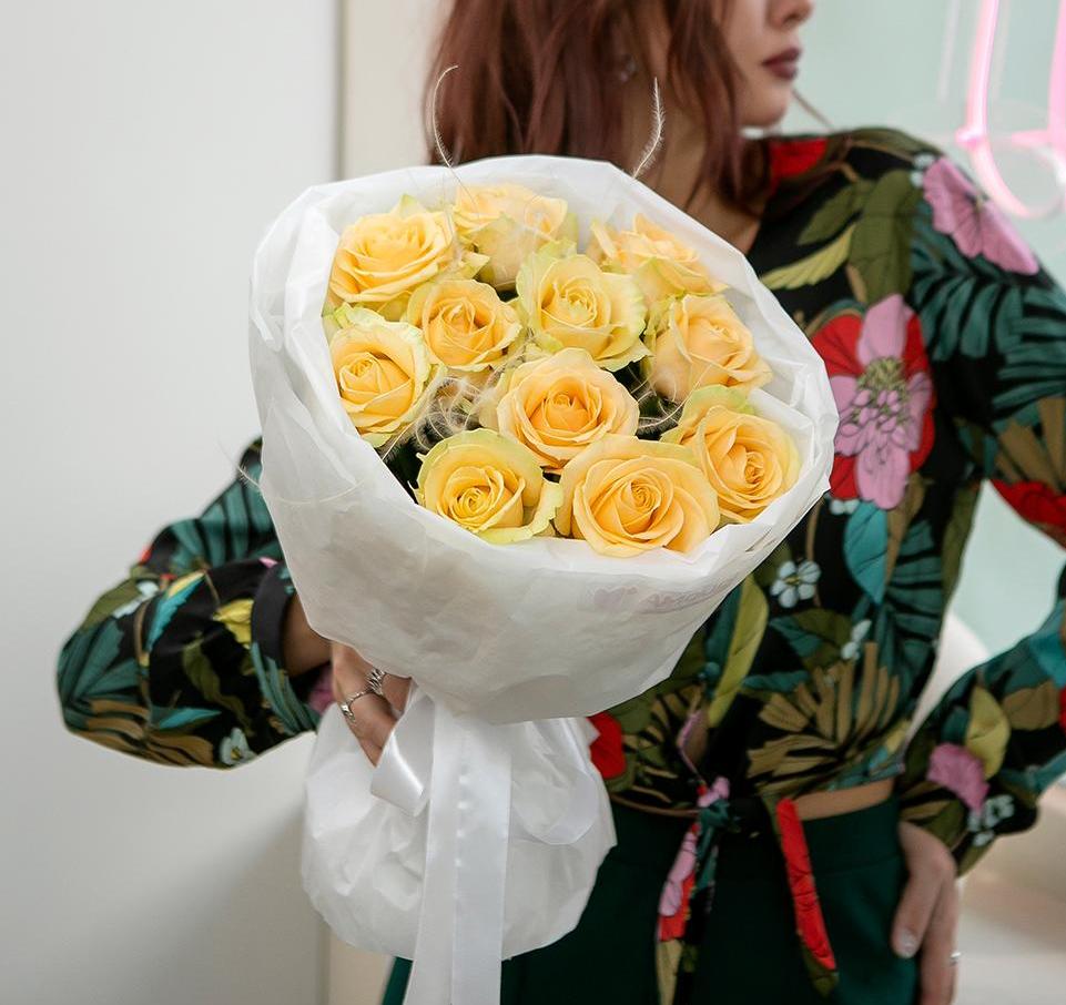 Фото букета Ванильный крем