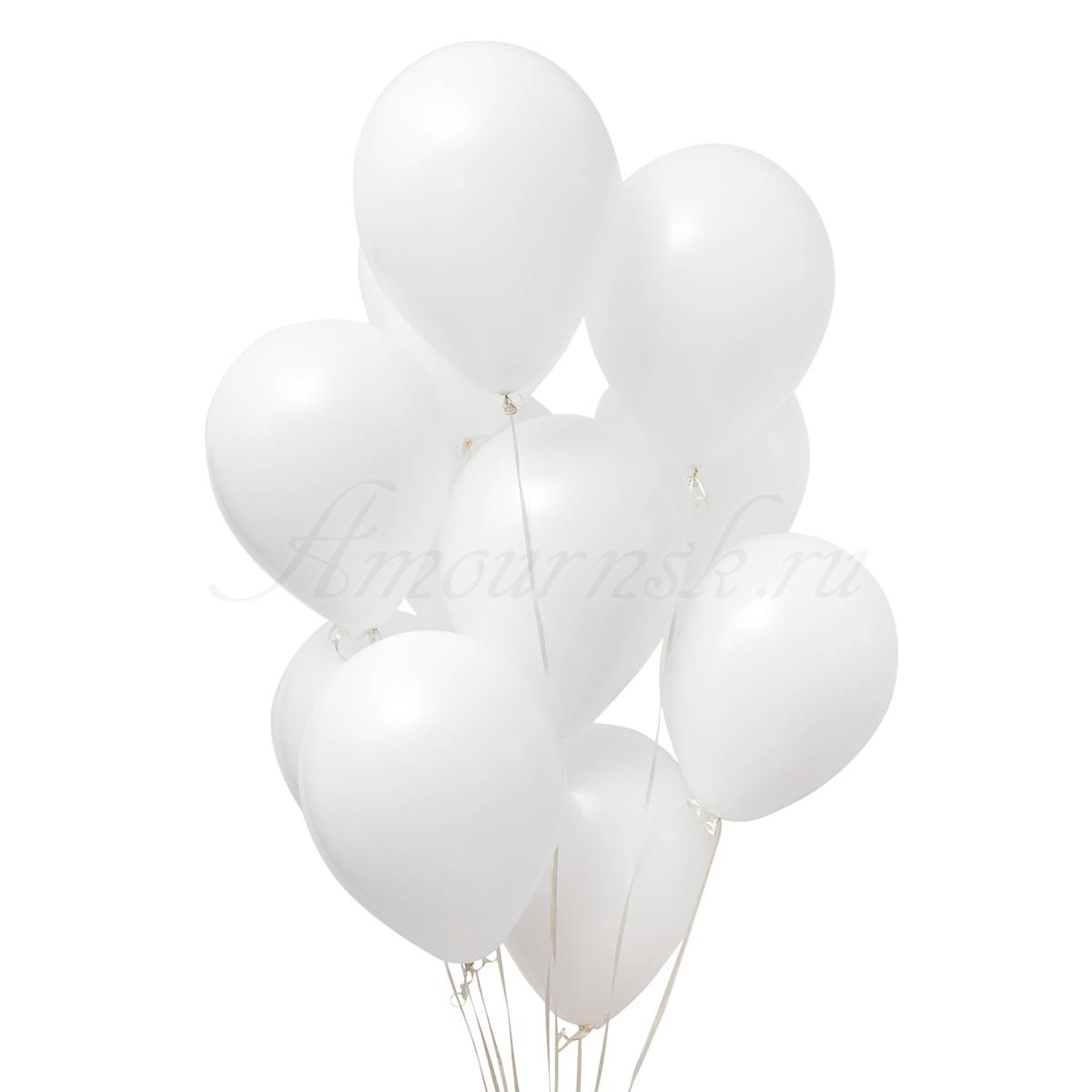 Фото букета Воздушные шары белые