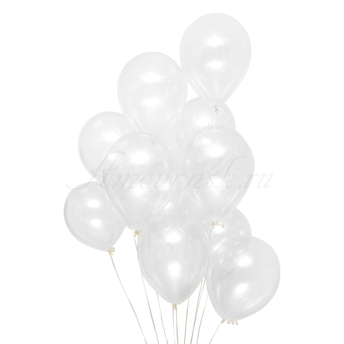 Фото букета Воздушные шары прозрачные