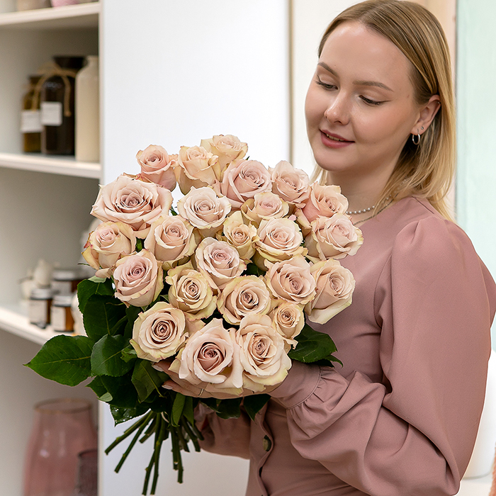 Фото букета Роза Квиксенд