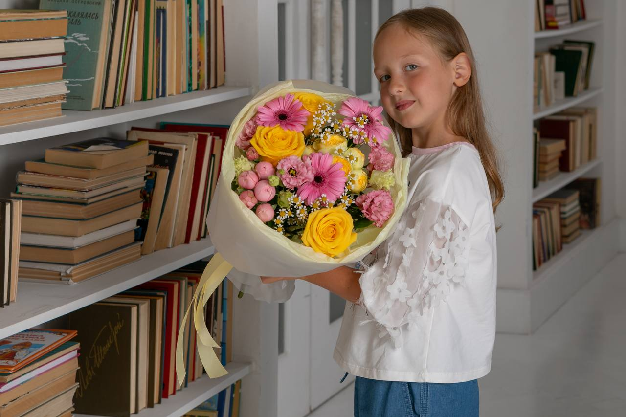 Букет от всего класса
