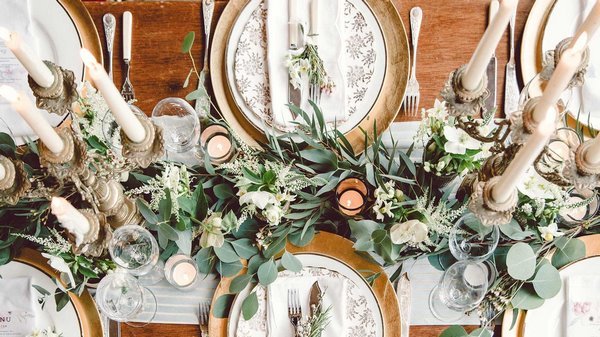 Красивая сервировка стола: важные нюансы оформления свадьбы
