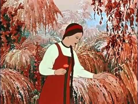 Кадр из мультфильма «Аленький цветочек»